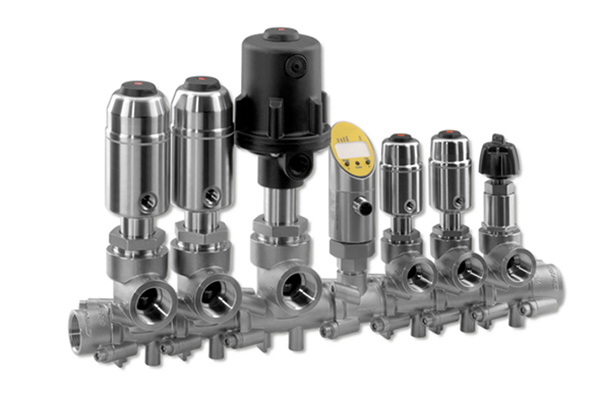 Vanne à membrane de distribution modulaire Gemü 553