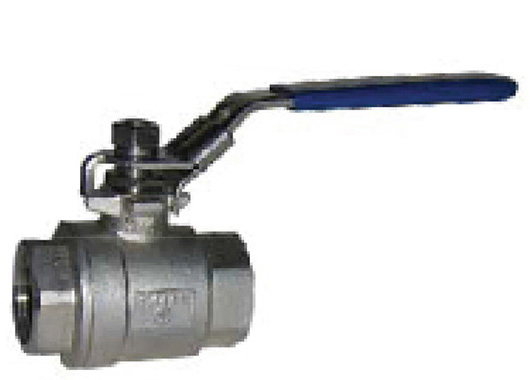 Robinet à boisseau sphérique en inox 2 pièces F/F BSP PN63