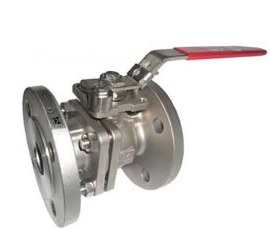 Robinet à boisseau sphérique en inox à brides PN10/16