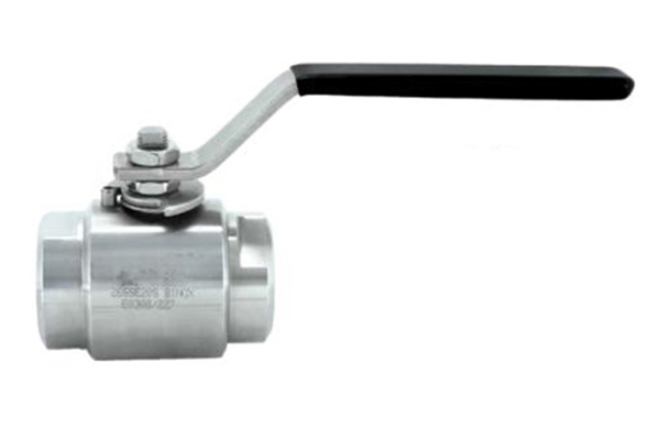 Robinet à boisseau sphérique en acier haute pression F/F