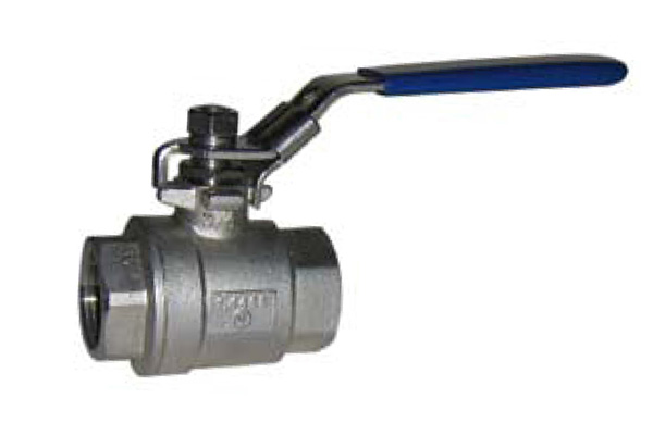 Robinet à boisseau sphérique en inox 2 pièces F/F BSP PN63