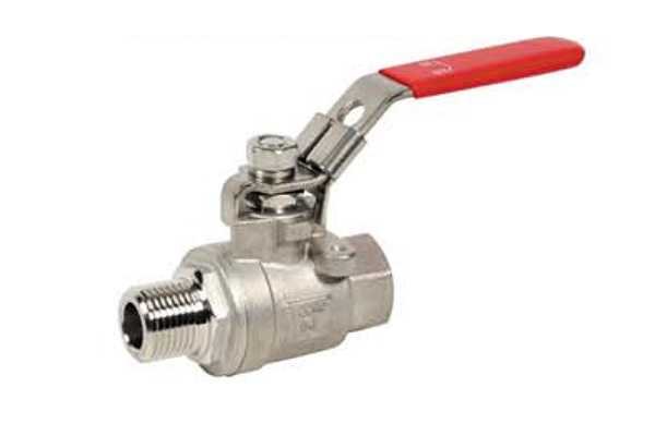 Robinet à boisseau sphérique en inox 2 pièces M/F BSP PN63