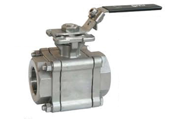 Robinet à boisseau sphérique en inox 3 pièces PN120