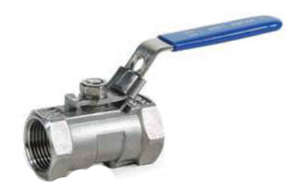 Robinet à boisseau sphérique en inox monobloc F/F BSP