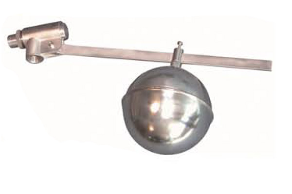 Robinet à flotteur en inox PN6/8