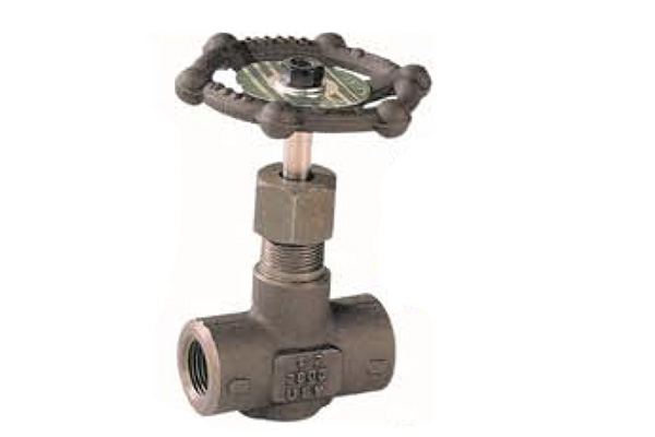 Robinet à pointeau en acier forgé PN200