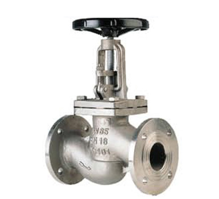 Robinet à soupape en inox à brides PN16
