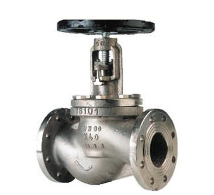 Robinet à soupape en inox à brides PN40