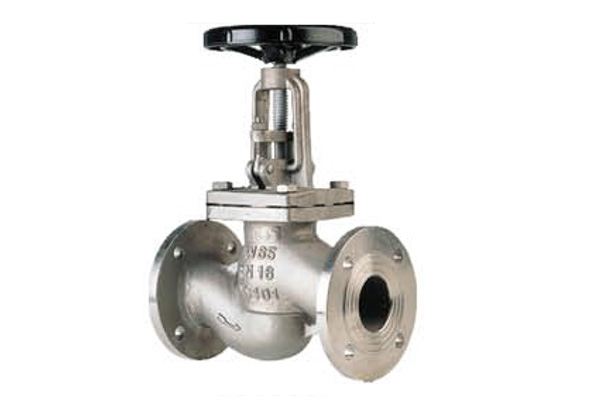 Robinet à soupape en inox à brides PN16