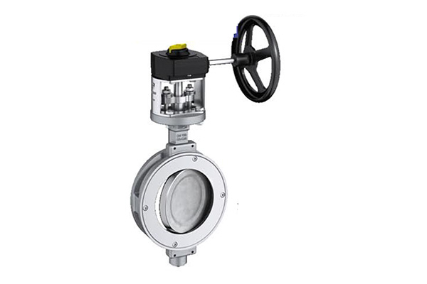 Vanne papillon hautes performances à double excentration