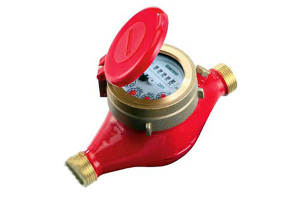 Compteur de débit première prise à jet multiple eau chaude