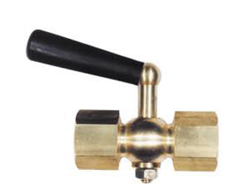 Robinet porte-manomètre en inox