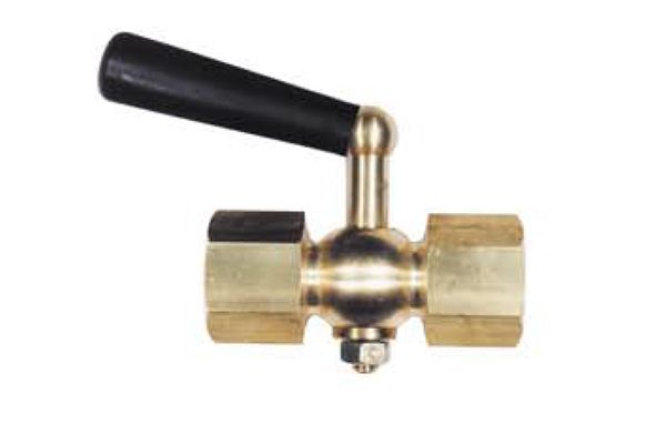 Robinet porte-manomètre en inox