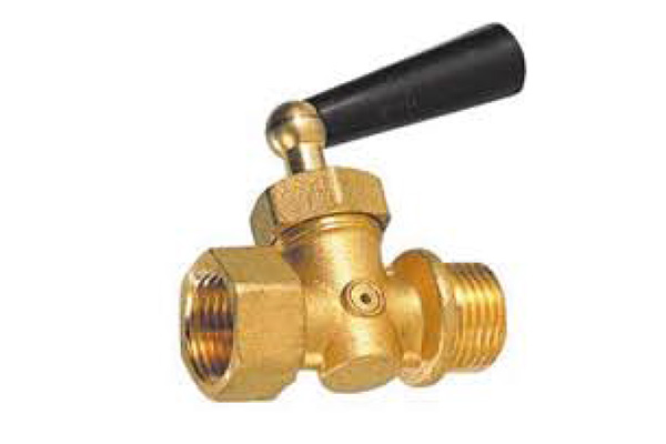 Robinet porte-manomètre en laiton