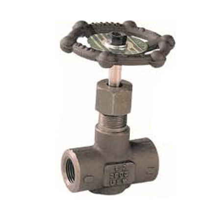 Robinet à pointeau en acier forgé PN200